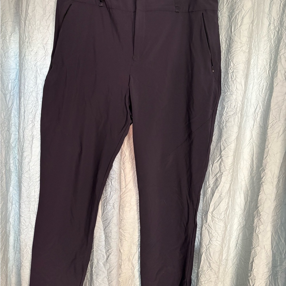 Navy Indyeva Dress Pants with Slim Fit and Tailored Style